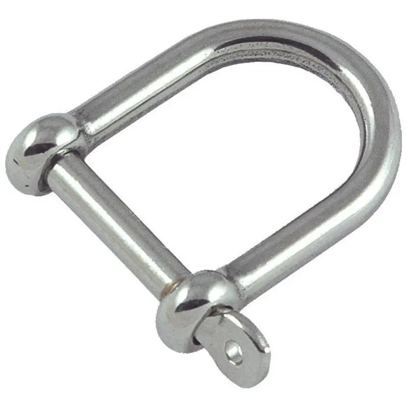 10Mm Stainless Steel Wide-Opening D-Shackle – Marine-Grade Ed-626110 1