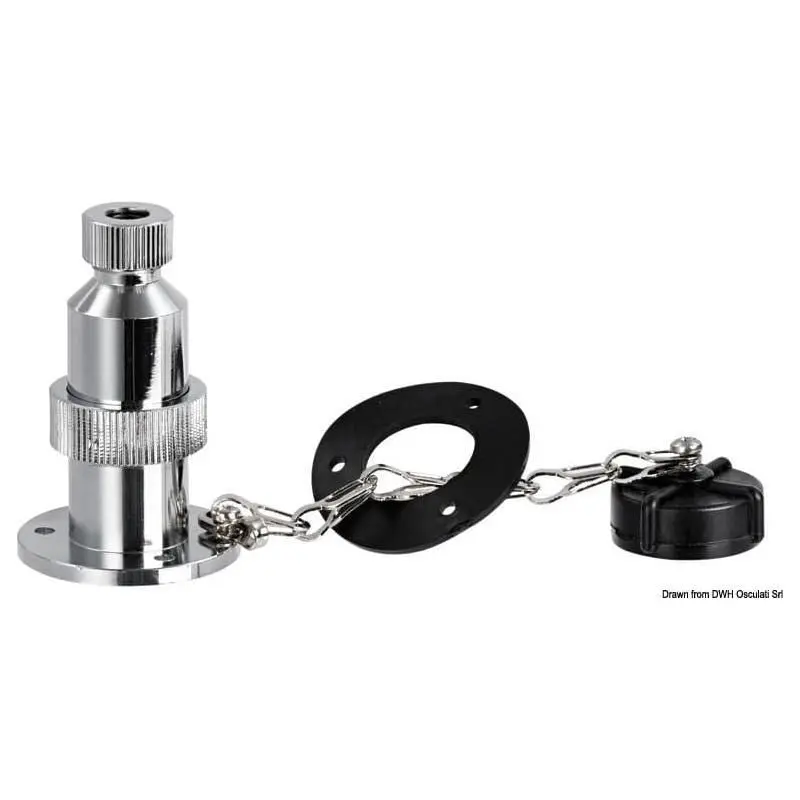 12V 4-Pin Marine Deck Plug & Socket – 10A Waterproof Electrical Connection 1