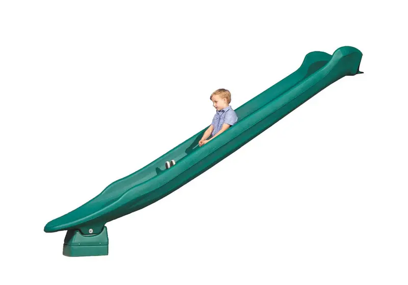 14-Foot Green Rocket Slide 1