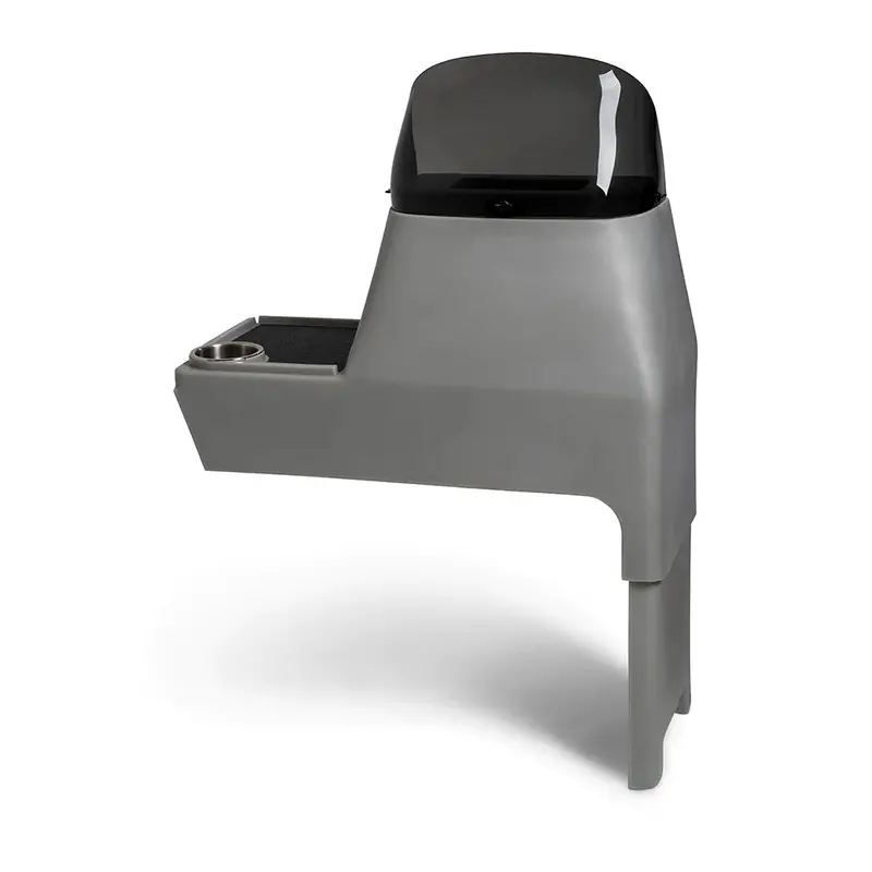 1822 Gray Side Console Skiff – Marine-Grade Aluminum Boat 1