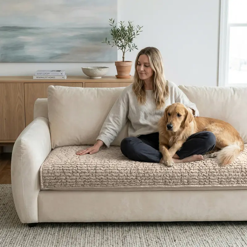 4-Seat Waterproof Sofa Cover 1