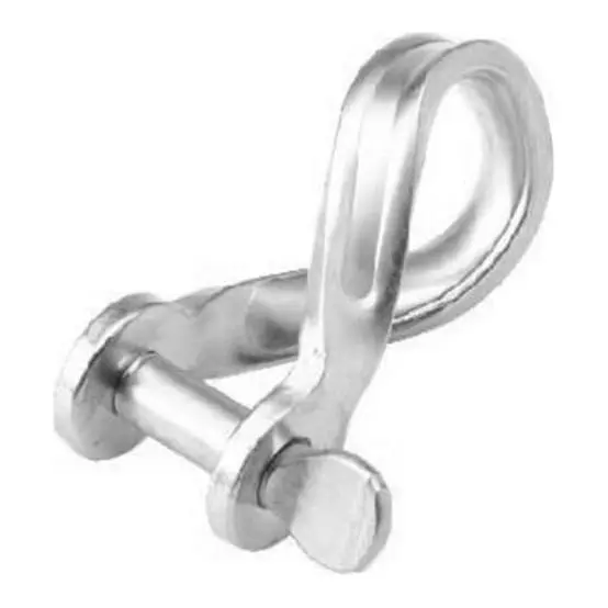 5Mm Twisted Stainless Steel Strip Shackle – Flexible, Load-Rated Marine Fastener 1
