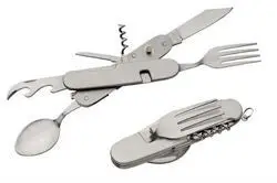 6-In-1 Stainless Steel Camping Multi-Tool 1