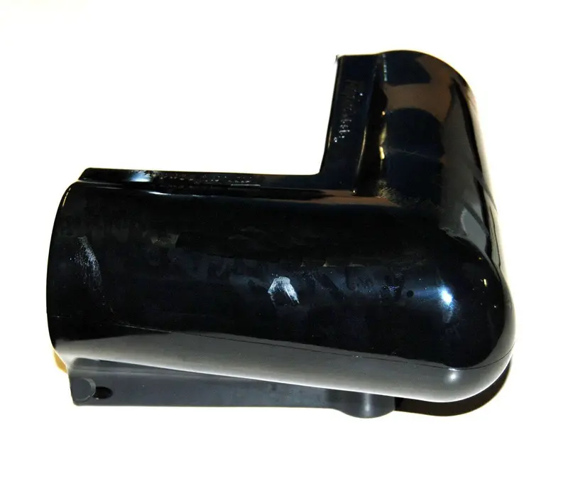 6" X 6" Black Pvc 90° Dock Corner Connector 1