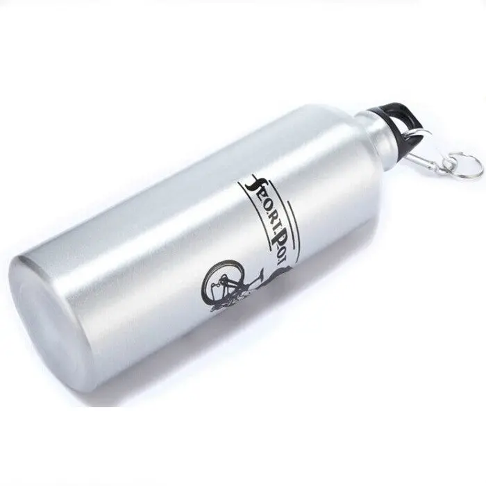 750Ml Aluminum Alloy Bike Water Bottle – Gunmetal Gray 1