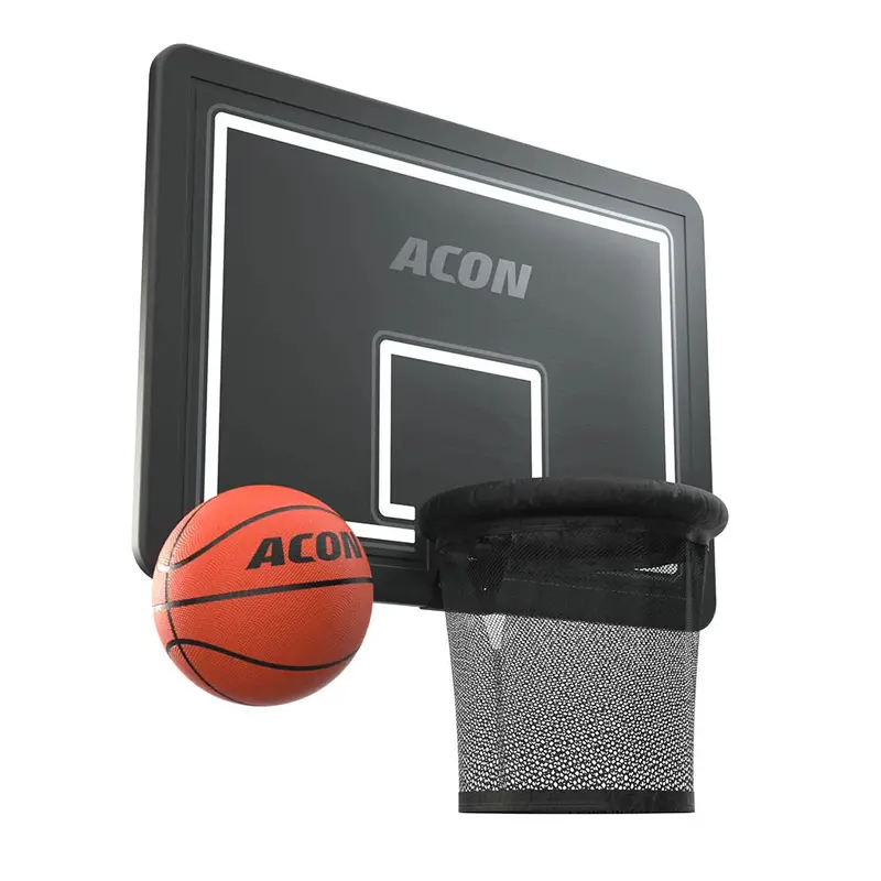 Acon Air Basketball Hoop Compatible With Round Trampolines 1