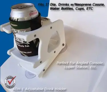 Adjustable Beverage Holder For Boats And Marine Applications – Adj-1 1