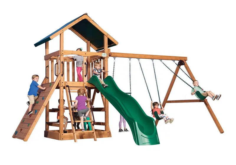 Adventure Outlook Single-Swing Play System 1