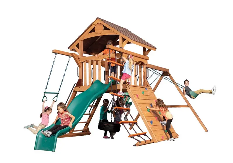 Adventure Summit Xl Large Backyard Playset 1