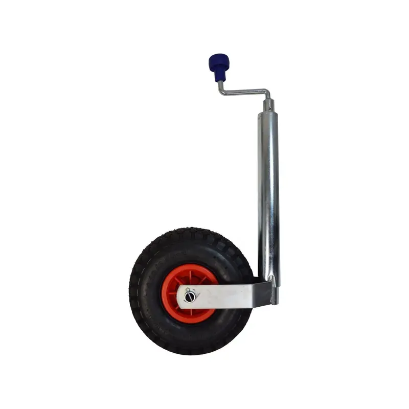 Air-Powered Jockey Wheel – 48Mm Diameter, 100Kg Load Capacity (Clamp-Free Design) 1