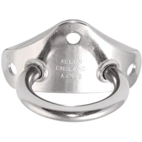 Allen Stainless Steel Pole Mount – Rigid Deck-Fixed Support Bracket 1