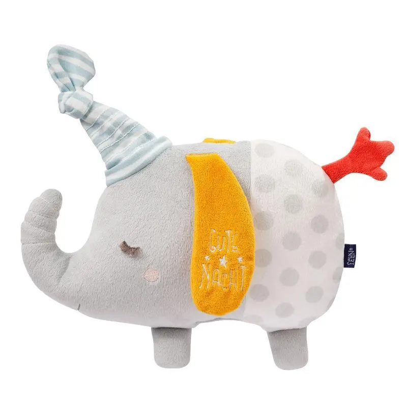 Baby Fehn Goodnight Plush Elephant Toy 1