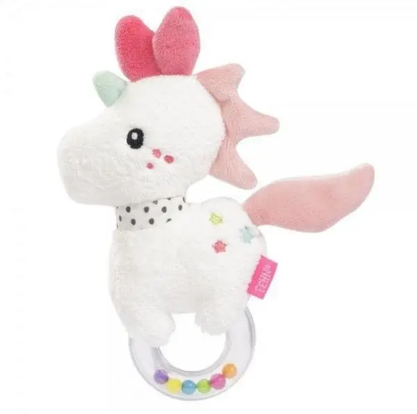 Baby Fehn Rattle Toy – Unicorn Duo (Aiko & Yuki) 1
