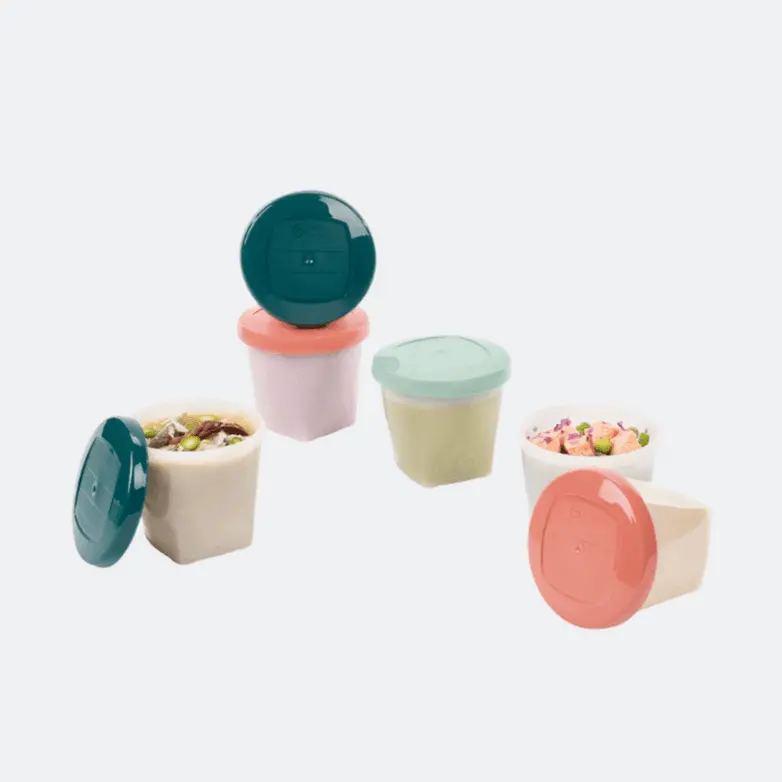 Babymoov Bio-Based Baby Storage Jars – Eco-Friendly Feeding Containers 1