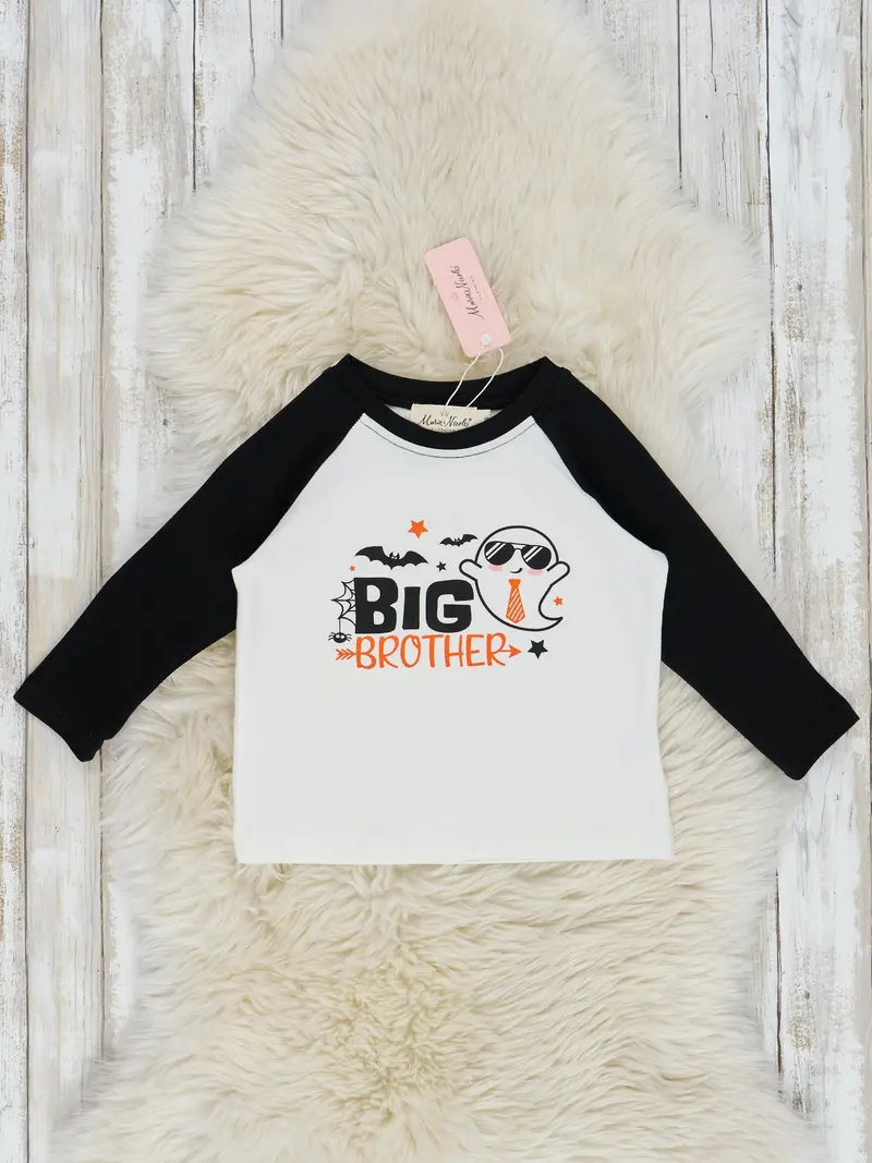 "Big Brother" Ghost Raglan T-Shirt 1