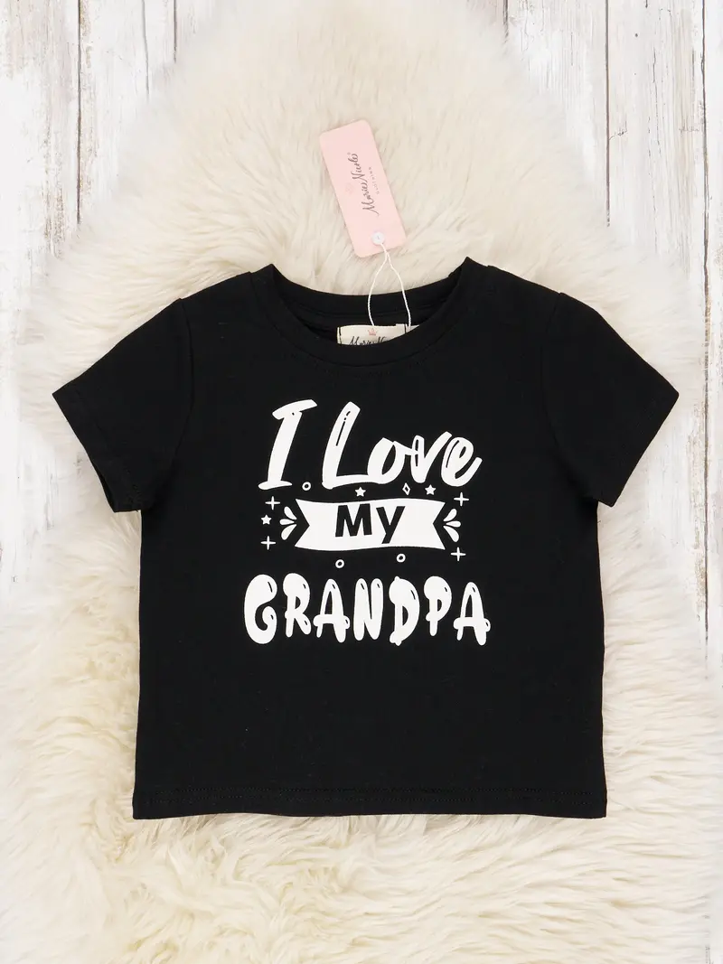 Black Grandpa Love T-Shirt 1