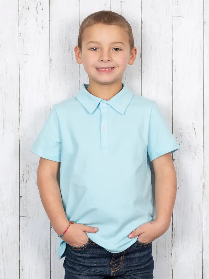 Blushing Susie Classic Polo Top For Kids 1