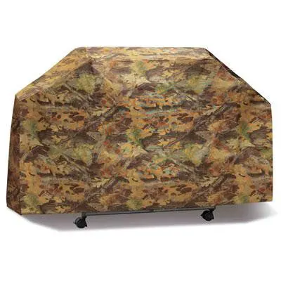 Br Camo-Print Grill Cover – Rugged Outdoor Bbq Protection 1