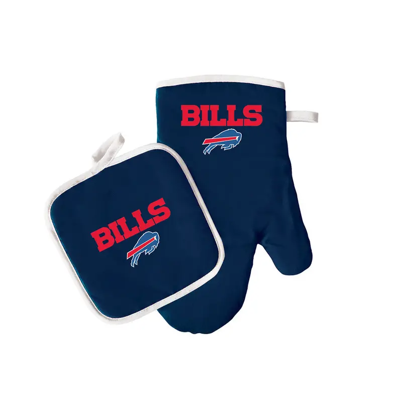 Buffalo Bills Nfl-Branded Oven Glove And Pot Protector Set 1