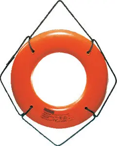Cal June Orange Life Ring Buoy – 24" Diameter, Uscg-Approved 1