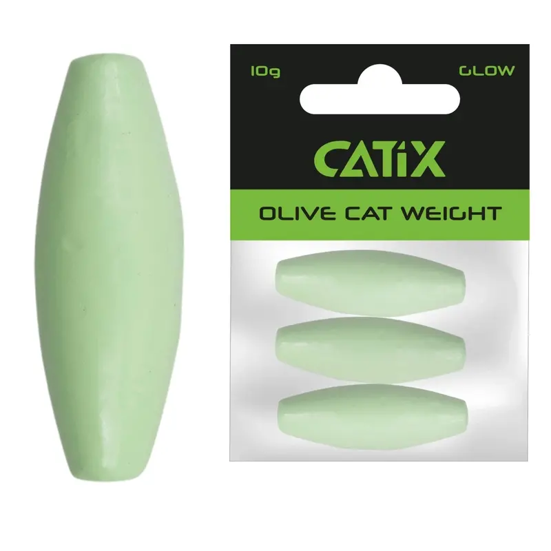 Catix Olive Cat Weight – Streamlined Olive-Shaped Sinker For Bottom And Drift Rigs 1