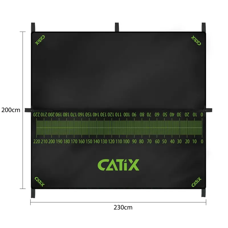 Catix Unhooking Measure Mat – Padded Measuring Mat With Integrated Tape For Catfish Release 1