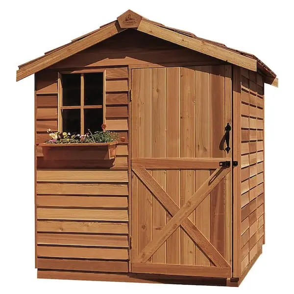Cedar-Shed Gardener Tool & Equipment Shed 1