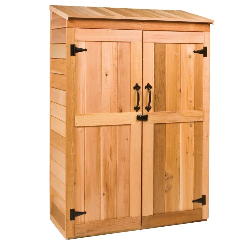 Cedarshed 4' X 2' Compact Gardener’S Storage Hutch 1