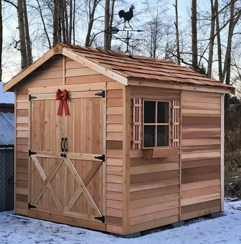 Cedarshed 8' X 8' Premium Storage Shed 1