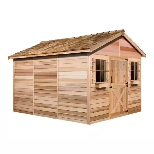 Cedarshed Cedarhouse Natural Wood Storage Shed 1