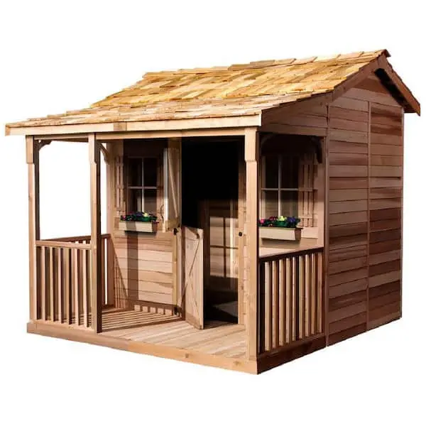 Cedarshed Kids Bunkhouse Play And Sleep Shed 1