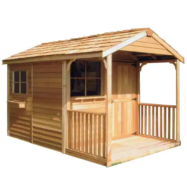 Cedarshed Kids Clubhouse Backyard Play Structure 1