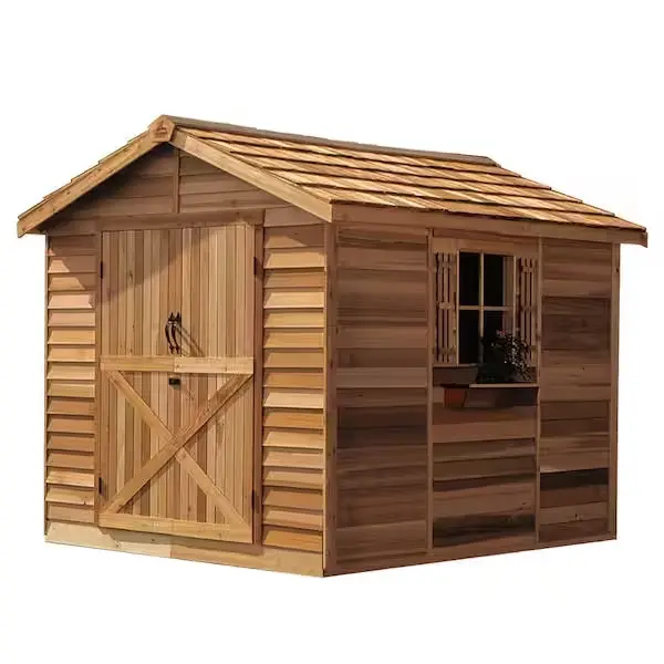Cedarshed Rancher Outdoor Storage Shed 1