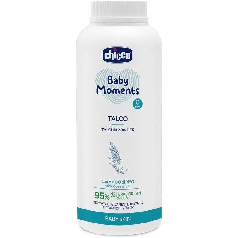 Chicco Baby Moments Talcum Powder – Gentle 150G Formula For Sensitive Skin 1