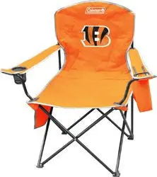 Cincinnati Bengals Xl Quad Camping Chair With Cooler 1