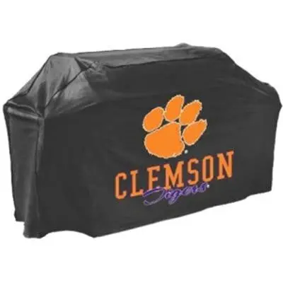 Clemson Tigers Fade-Resistant Grill Cover 1