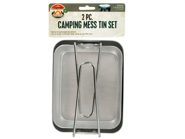 Compact Camping Mess Tin Set – Pack Of 6 Durable Cookware Units 1