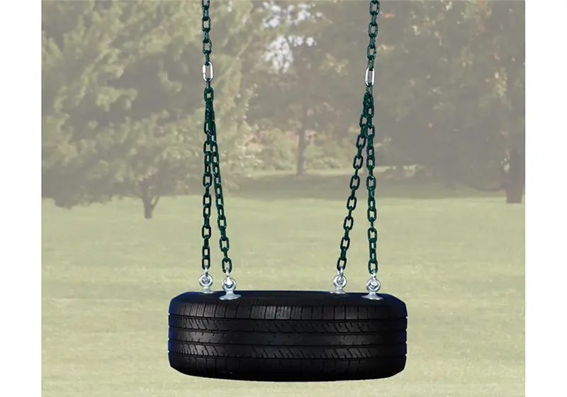 Compact Tire Swing – Fits 8-Foot Swing Beam Systems 1