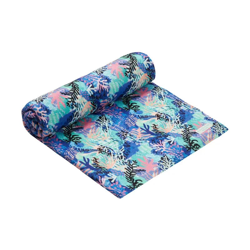 Coral Pattern Beach Towel 1