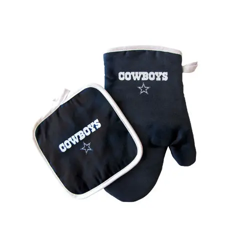 Dallas Cowboys Nfl-Themed Oven Mitt And Pot Holder Set 1
