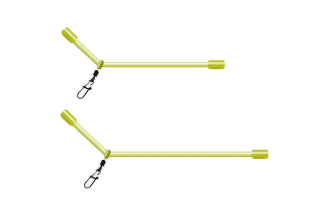 Delphin Anti-Tangle Boom Small – 3-Pack Streamlined Spacer Tubes To Prevent Line Twists 1