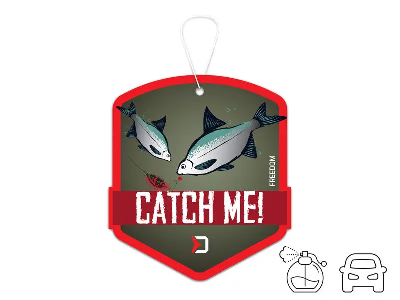 Delphin Catch Me! Feeder Air Freshener – Stillwater & Carp Fishing Car Scent 1