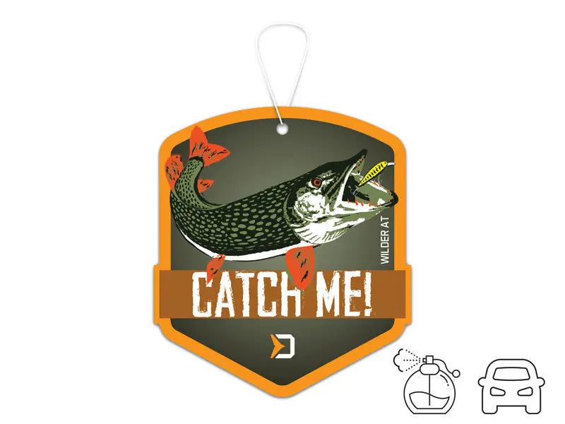Delphin Catch Me! Pike Air Freshener – Predator-Fishing Inspired Car Fragrance 1