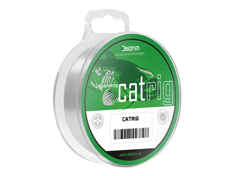 Delphin Catrig Clear Leader | Abrasion-Resistant Monofilament Rig For Catfish & Wels 1