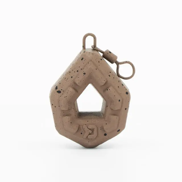 Delphin Cyberbarbed Hole-Weight Lead – Stream-Resistant Solid Ground Sinker 1