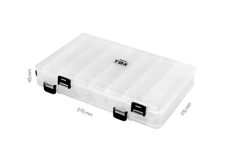 Delphin Tbx Duo 276-16P Tackle Box – Dual-Sided 276Mm Organizer With 16 Compartments 1
