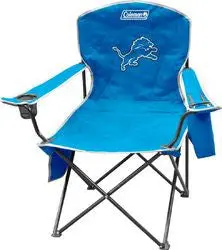 Detroit Lions Xl Quad Outdoor Chair With Cooler Feature 1