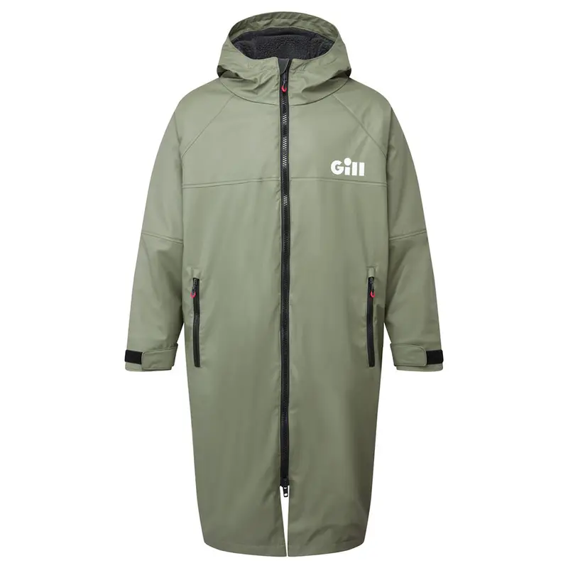 Gill Aqua Parka In Sage – Lightweight Water-Resistant Outer Layer 1