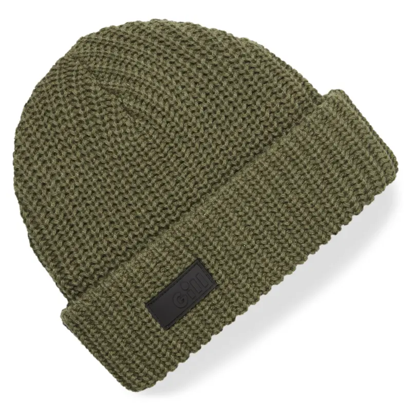 Gill Olive Knit Beanie 1