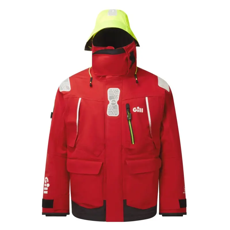 Gill Os1 Ocean Jacket - Red 2026 Edition All-Weather Outer Layer 1